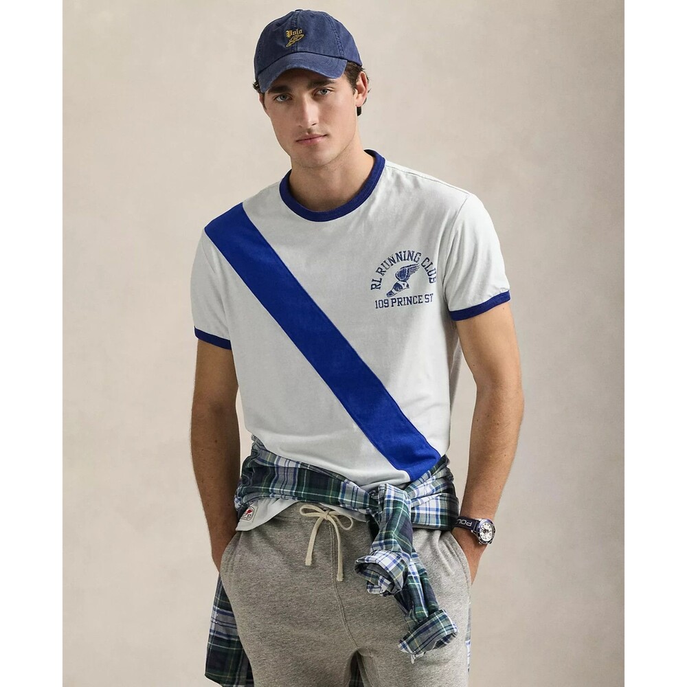 NWT Polo Ralph Lauren Men's Jersey T-Shirt MEDIUM M Classic-Fit Reversible